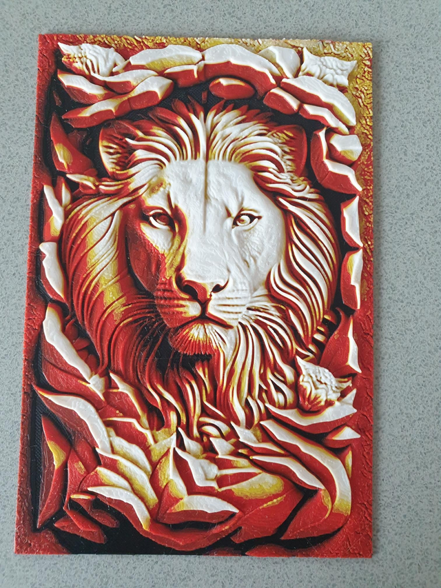 Plaque Deco Lion