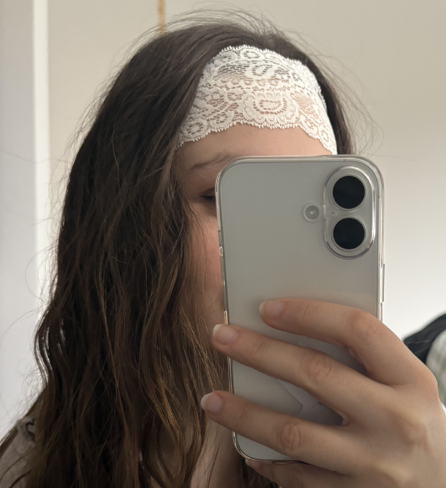 Bandeau blanc cassé