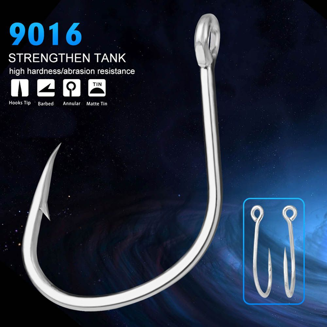 Assist hook SILVER MAGURO x6 et x50pcs tailles 4/0 - 5/5