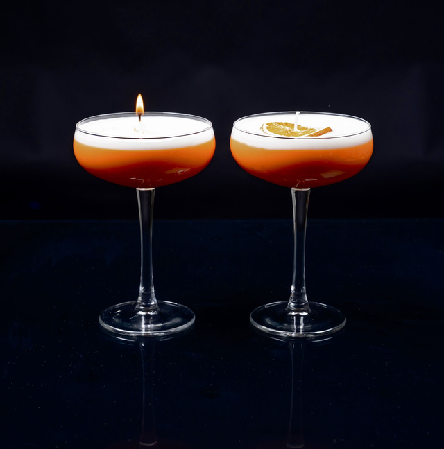 Pornstar Martini Cocktail Oranje set 