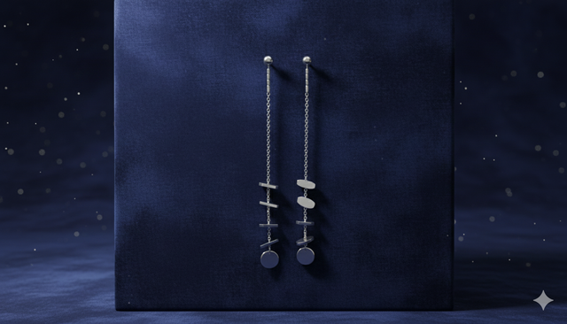 Boucles d'oreilles acrobate 