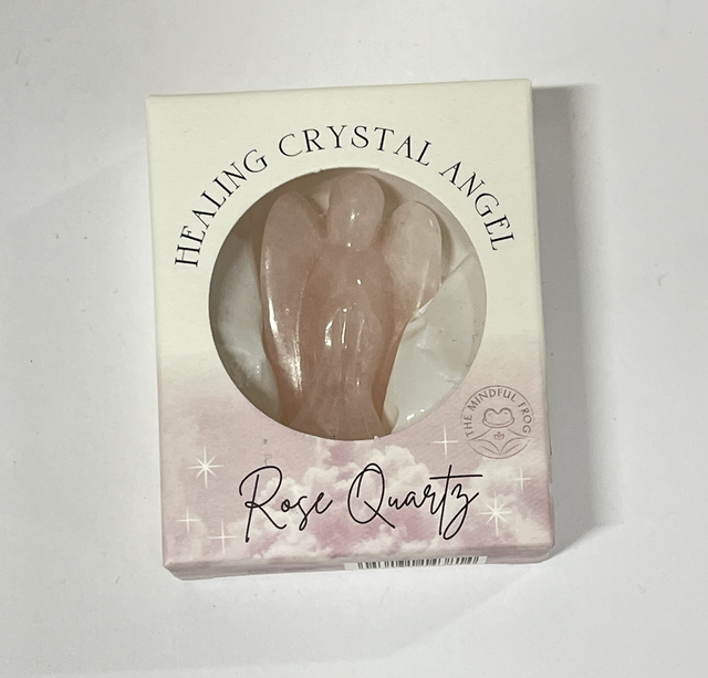 Healing Crystal Angel - Rose Quartz 