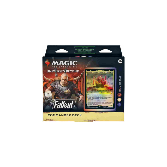 Fallout Commander Deck "Hail Caesar" Universes Beyond English - Magic the Gathering  