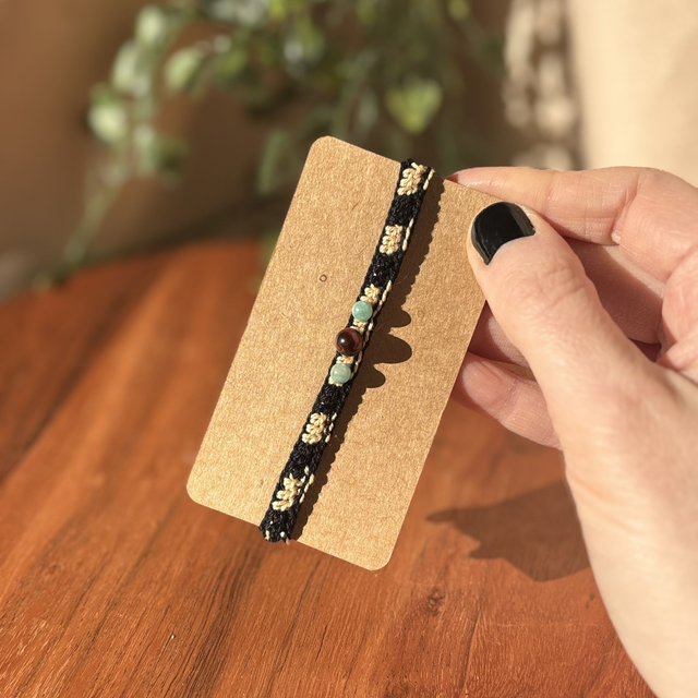 Oeil de taureau & Amazonite 