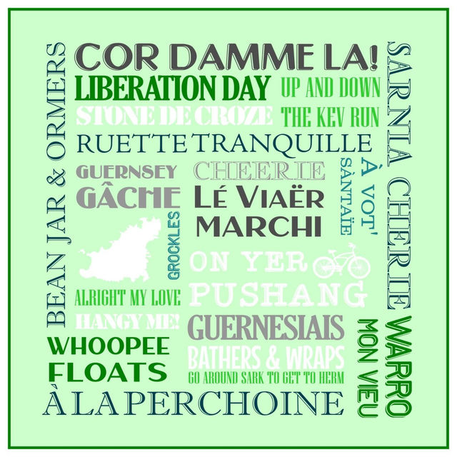 X01 PRINTS - COR DAMME LA! [GREEN] PRINT 30cm x 30cm