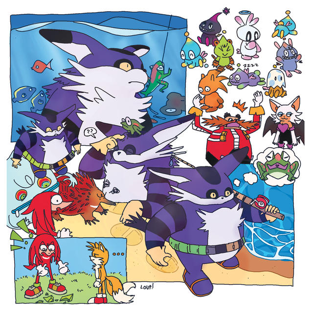 Print - Big the Cat