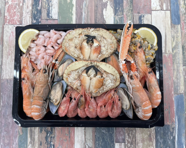 1 Langoustine Crab Crevette  Platter