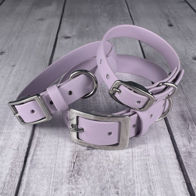 Lilac Waterproof BioThane® Collar