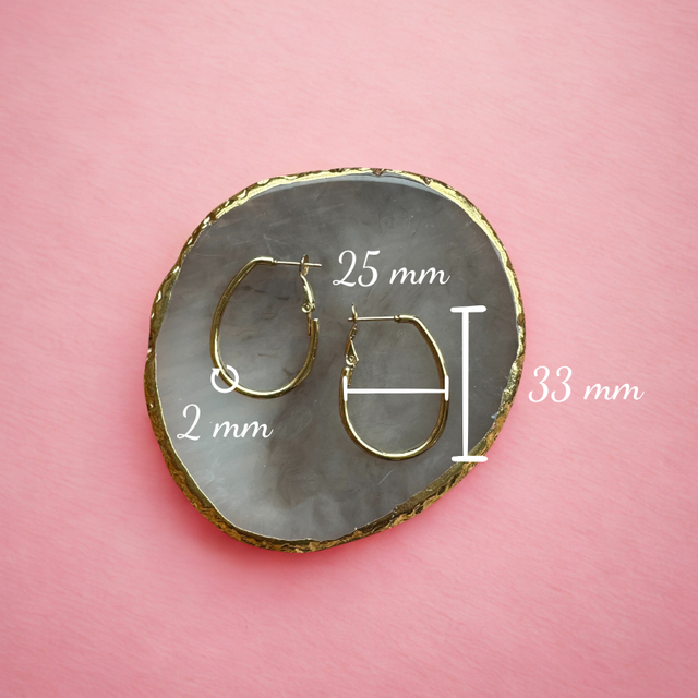 Créoles allongées maxi