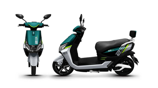 85 km/t HS 2000W el-knallert, støddæmper for & bag, 30Ah batteri giver 90 km