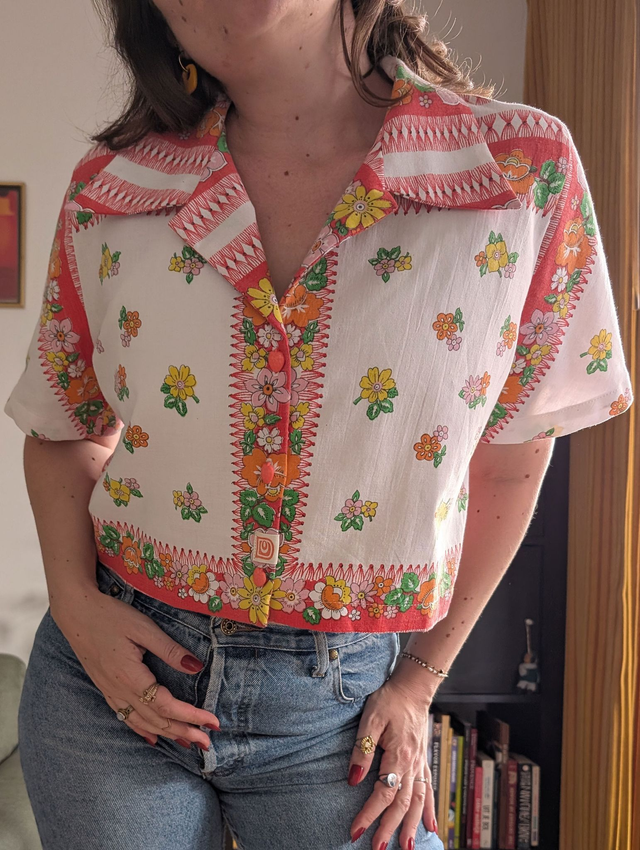 Chemise Eglantine pique-nique