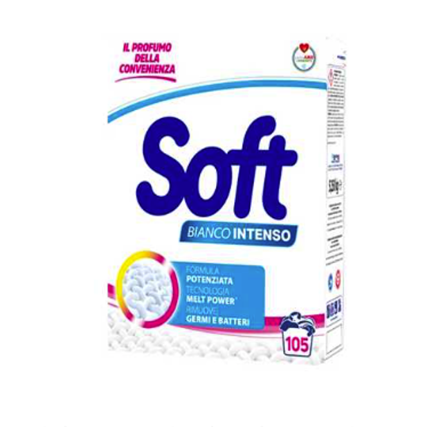 Soft- Mosópor Intenzív fehér 5,25 kg