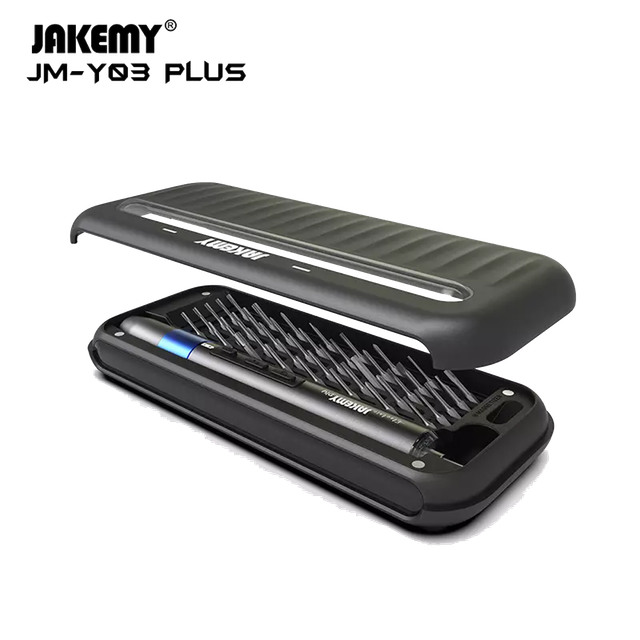 JAKEMY JM-Y03 Plus Tournevis Électrique (43 en 1)