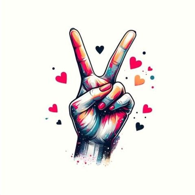 Porte-clé main &quot;Yeah&quot;