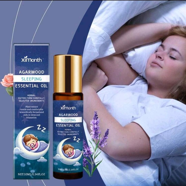 Huile essentielle favorise le sommeil et la relaxation - roll on 10ml