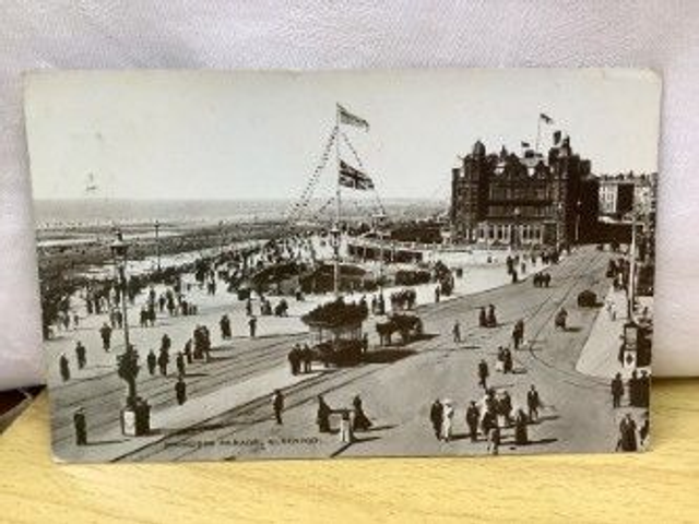 Princess Parade, Blackpool, Lancashire, Posted 1932 E.T.W. Dennis &amp; Sons Ltd vintage postcard Our Ref No R445 £2.50