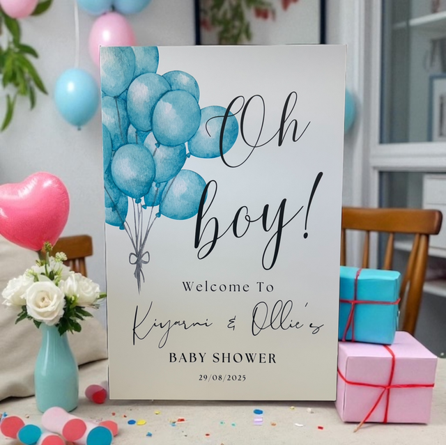 A0 custom printed foam boards