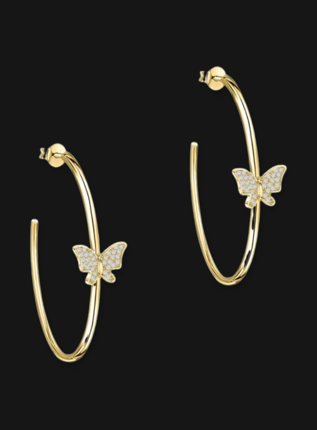 Butterfly Hoops