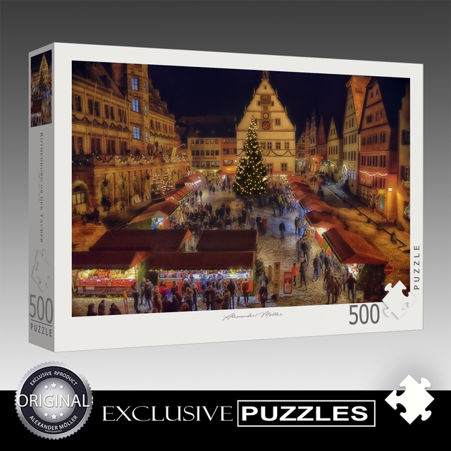 Original Rothenburg Puzzle | Christmas Market