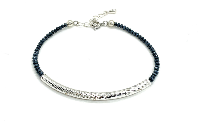 Bracelet Hématite Tube 