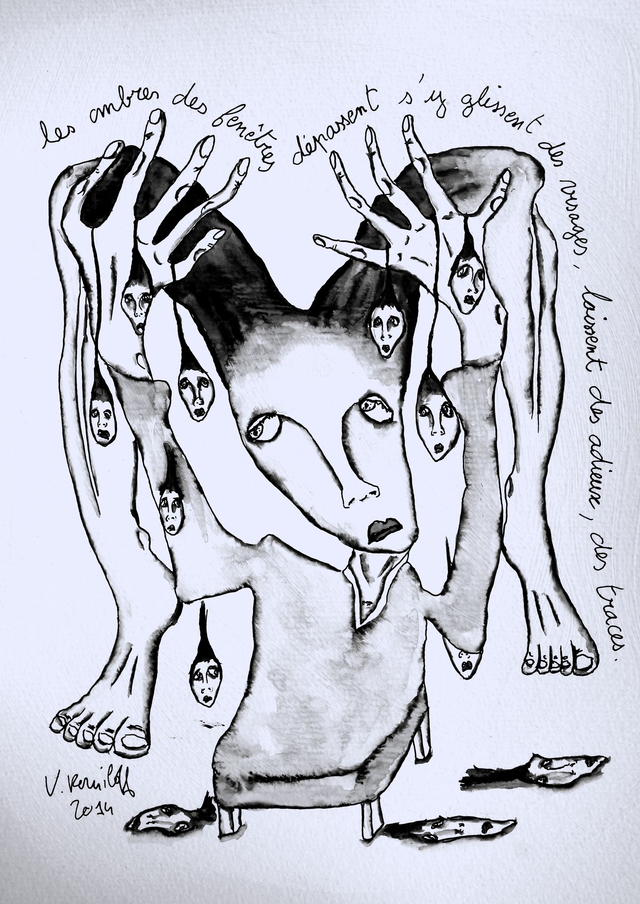 Les ombres des fenêtres...