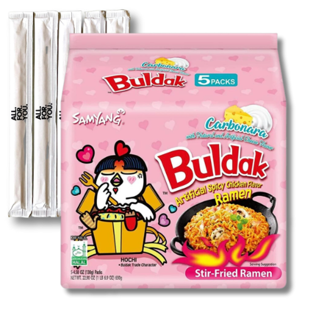 Buldak carbonara 5 Pack