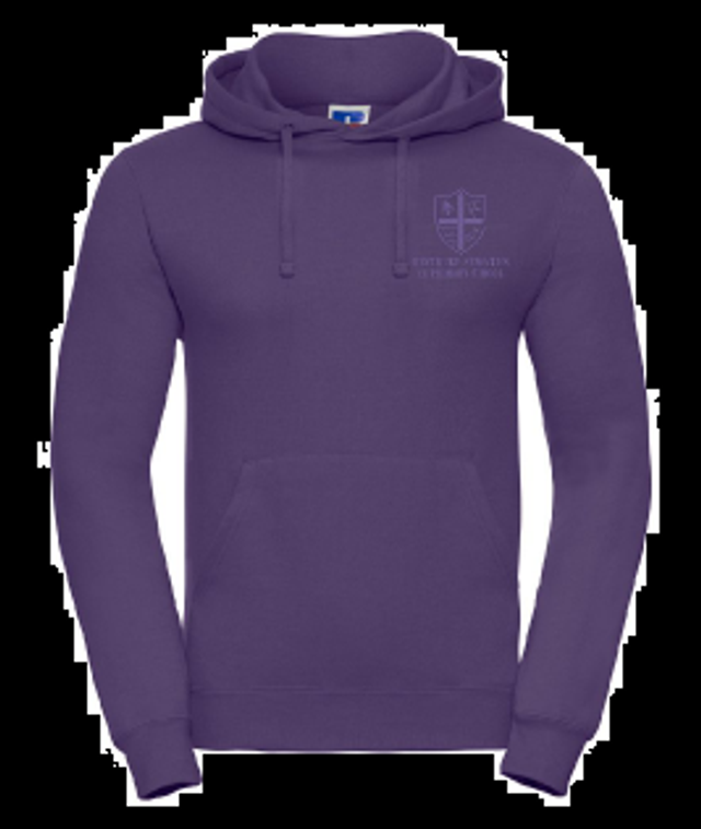 Purple PE hoodie