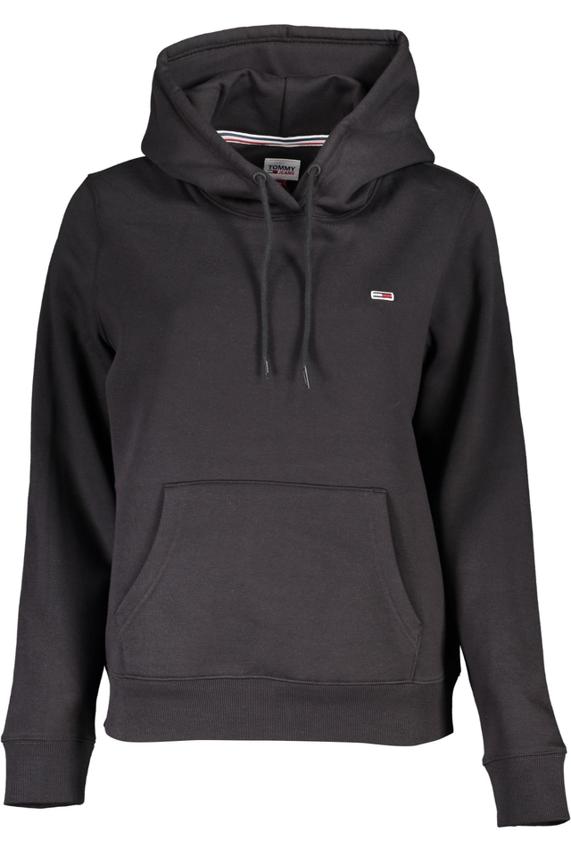 TOMMY HILFIGER FELPA SENZA ZIP DONNA NERO