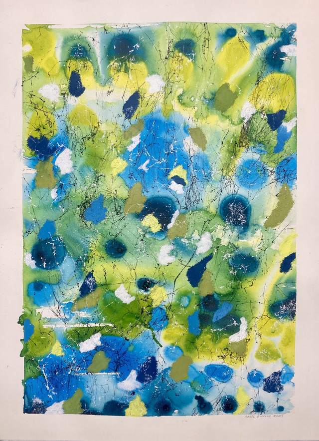 Original mix media on paper 56x76cm