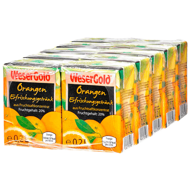Wesergold Orange 0,2l