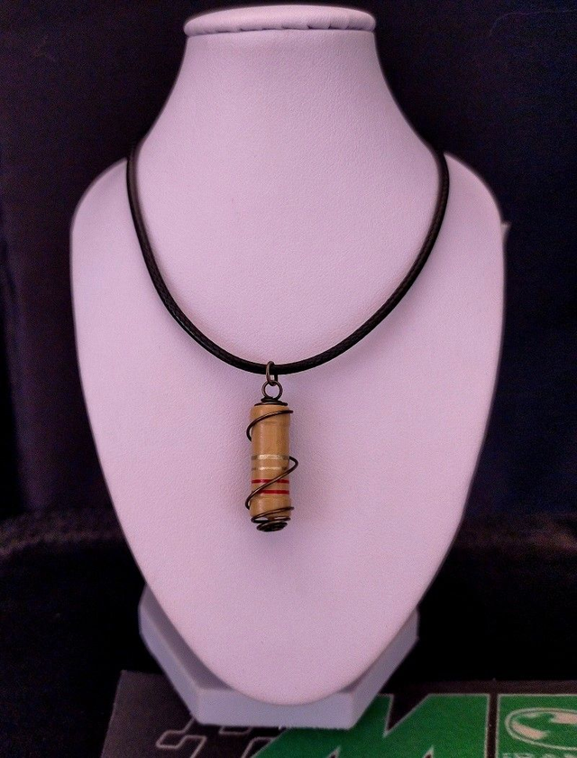 Collier cordon homme pendentif "Geek" (plusieurs modèles)