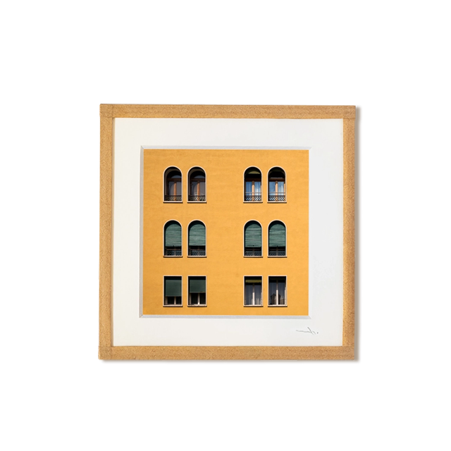 Façade #6  tirage photo encadré