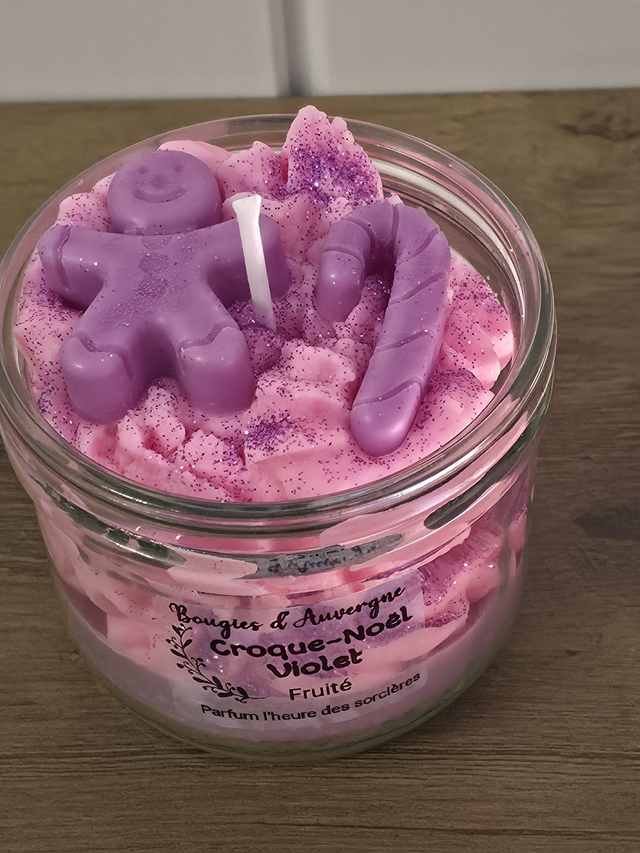Croque Noël violet parfum l&#039;heure des sorcières 