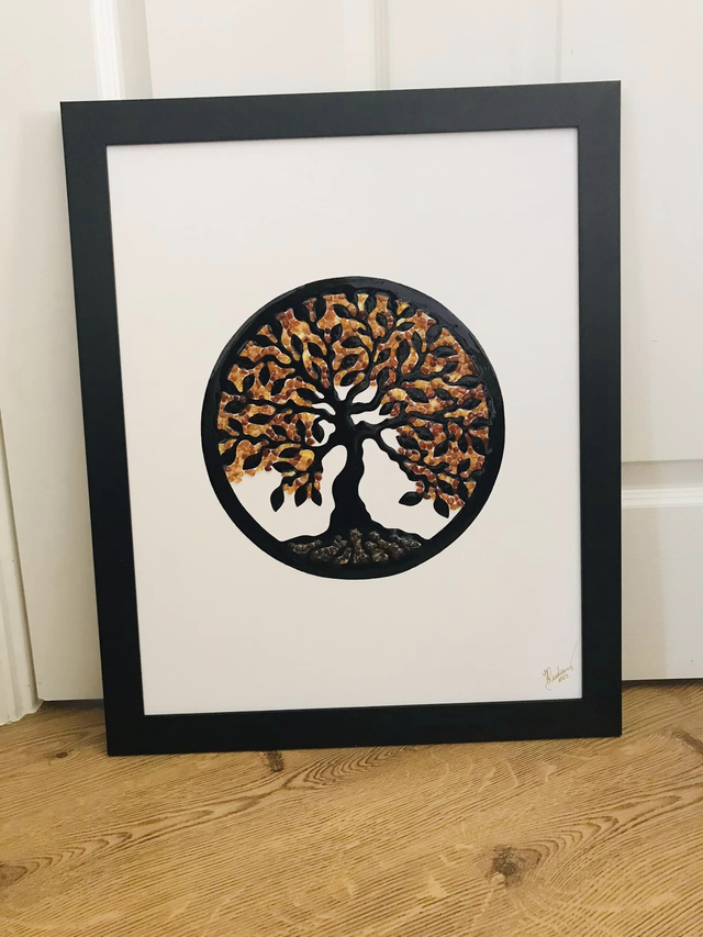 TREE OF LIFE - Baltic Amber Art