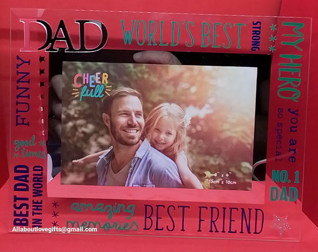  Juliana Grandad Mirrored Words Photo Frame Lovely Gift For Special Grandad