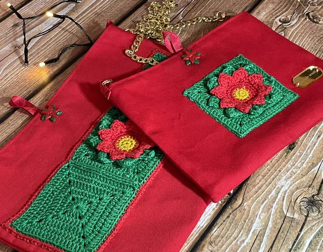 Coffret “Douceurs hivernales” (Sac pochette + Mini pochette)