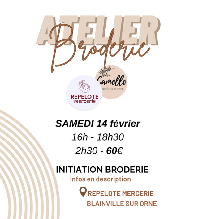 14.02.26 Atelier initiation broderie - REPELOTE