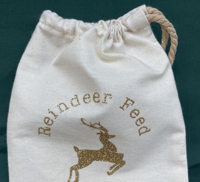 Reindeer Feed Bag