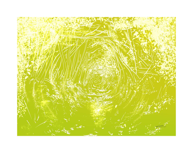 Green Olive Corridor Print