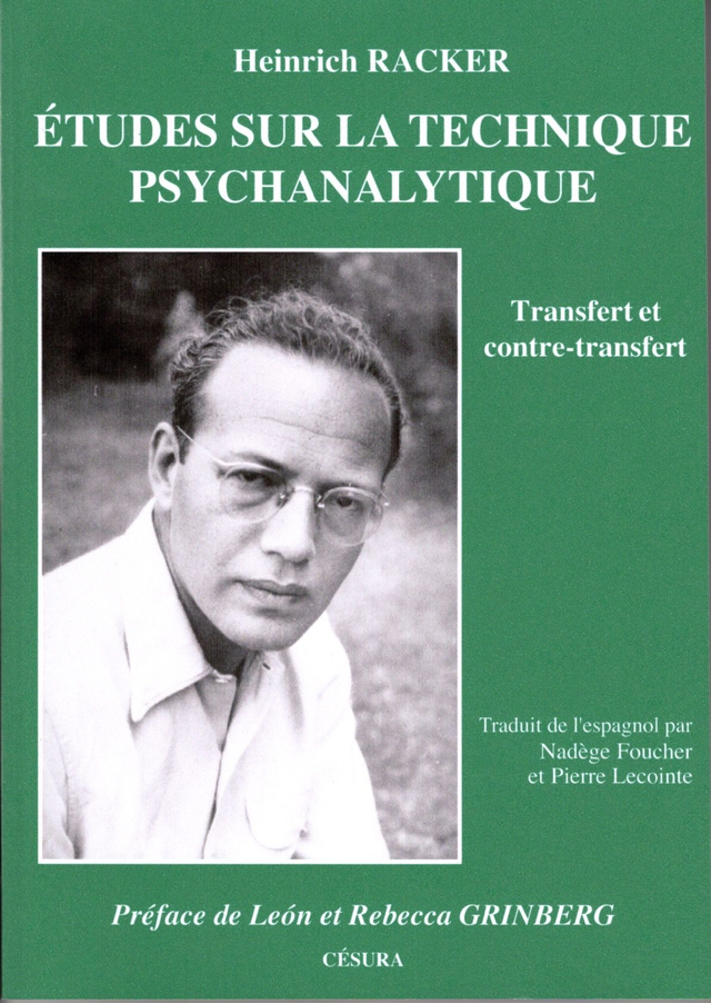 Études sur la technique psychanalytique - Heinrich Racker