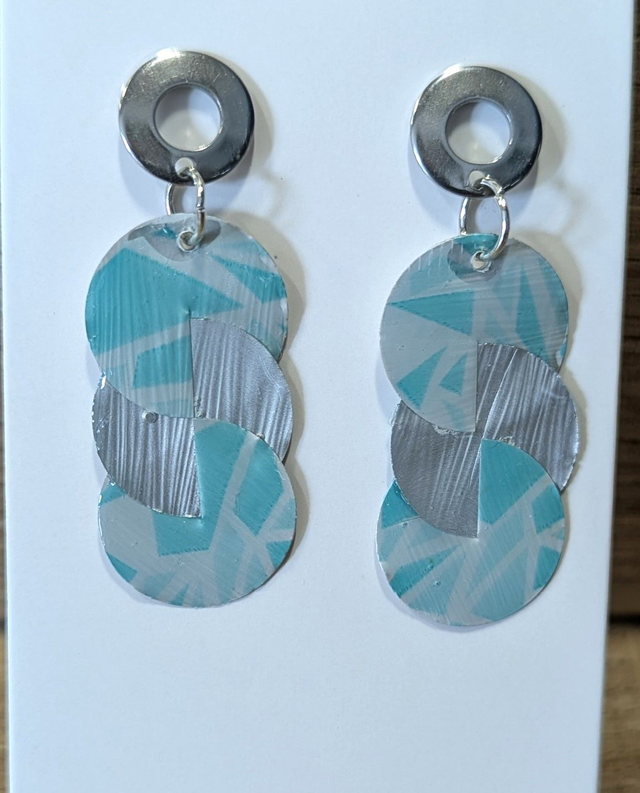 Boucles d'oreilles up cycling