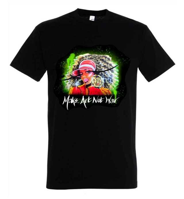 Make Art Not War T-shirt 