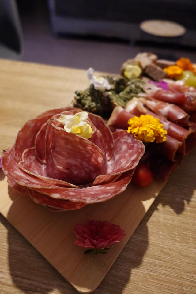 Plateau charcuterie pour 2