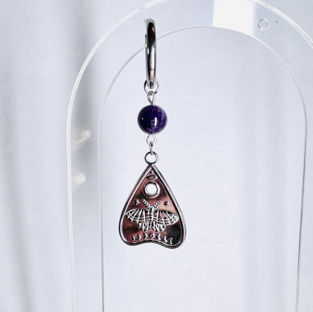 Mono-boucle INDÉPENDANCE améthyste 