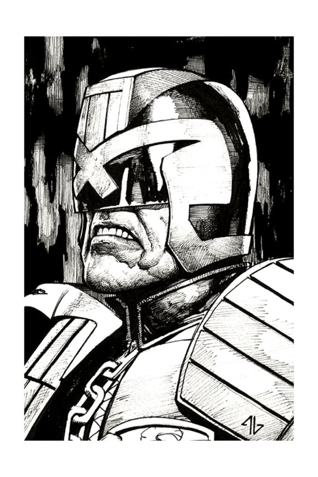 Judge Dredd Movies Art Print