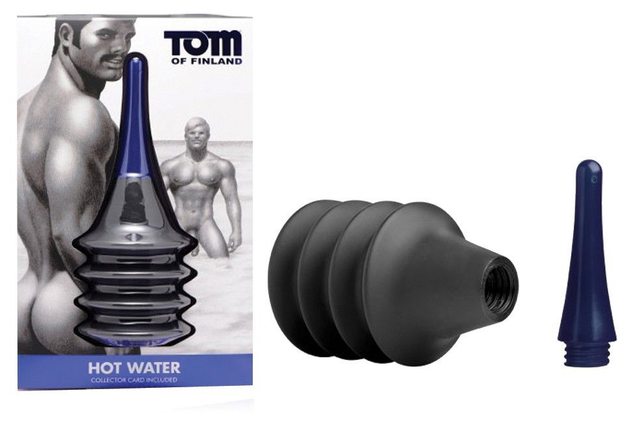 TOM OF FINLAND Hot Water Large Accordion Enema Bulb