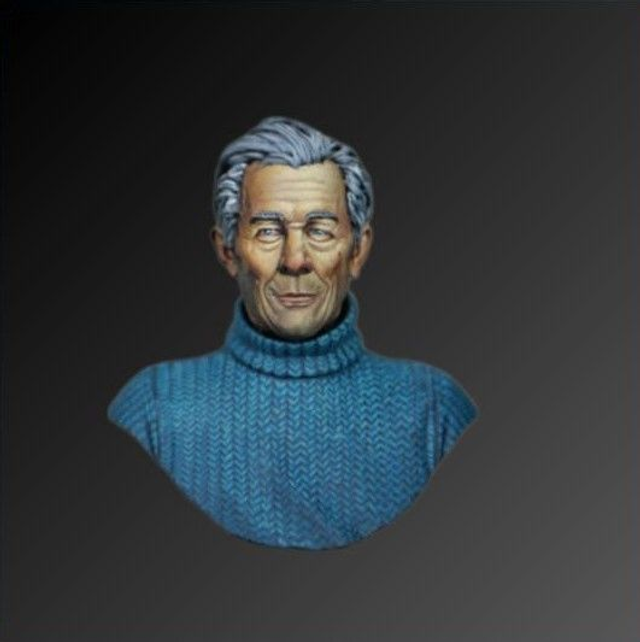 Buste - Portrait 1 by Romain Van den Bogaert