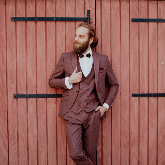 🌾 Le Nœud Distingué • Marqueterie de paille noire