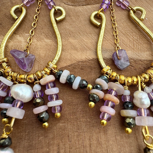 Boucles d'oreilles Lunéa