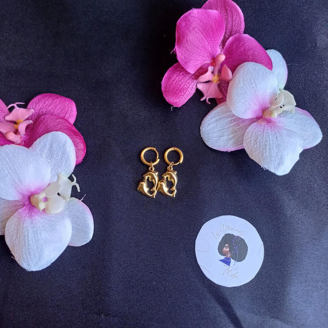 Mini boucles Dauphin 